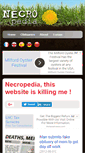 Mobile Screenshot of necropedia.org